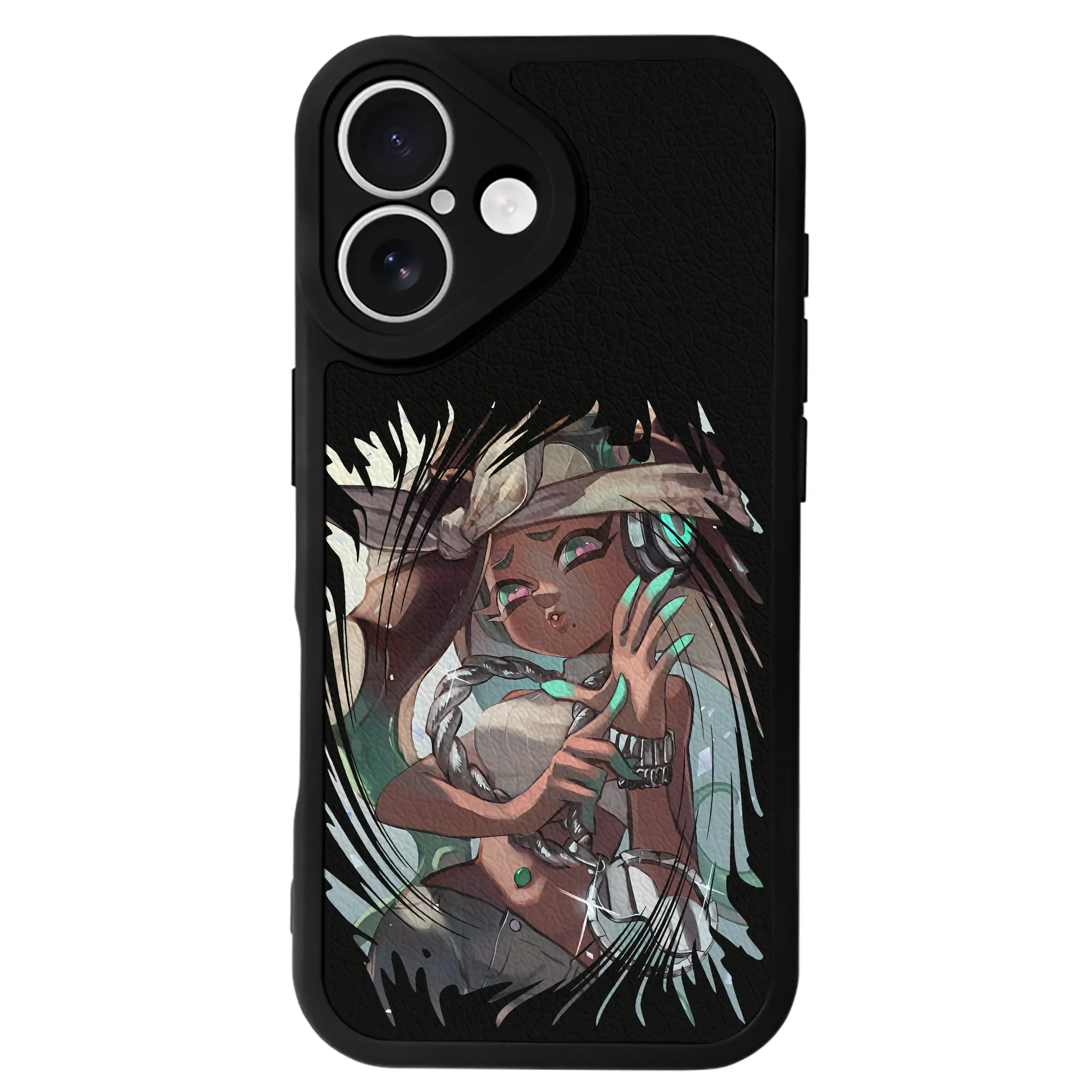 スプラトゥーン グッズ,イイダ - IPhone 16シリーズ対応 ・ シリコンスマホケース ・ レザー調 ・ 高精度フィット ・ 耐衝撃 ・ ワイヤレス充電対応 ・ 精密カット